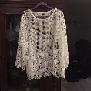 Netted Blouse Cover